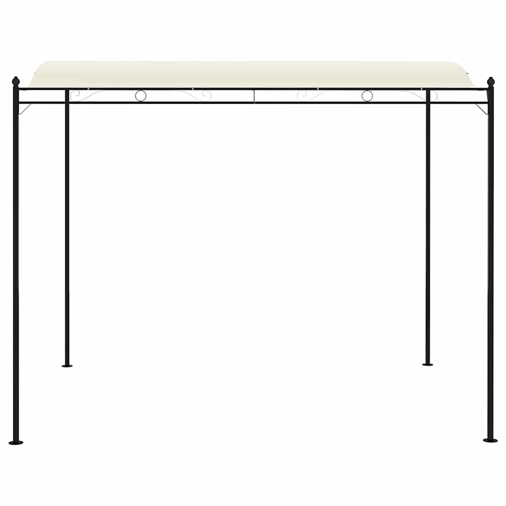 Gazebo in Tessuto Bianco Crema - homemem39