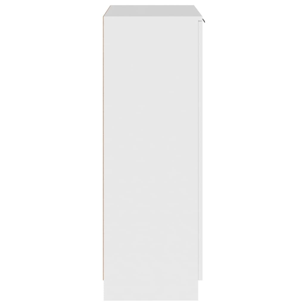 Scarpiera Bianca 59x35x100 cm in Legno Multistrato - homemem39