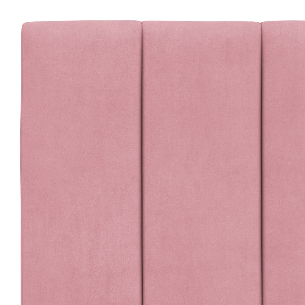 Cuscino Testiera Rosa 80 cm in Velluto