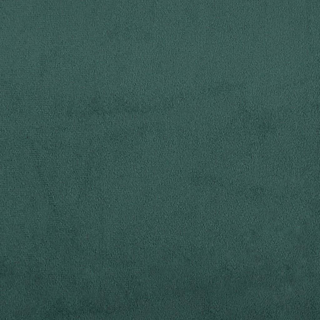 Cuscino Testiera Verde Scuro 90 cm in Velluto