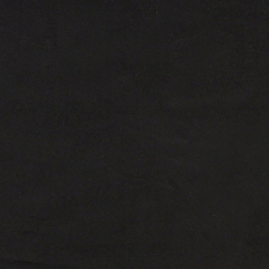 Cuscino Testiera Nero 180 cm in Velluto