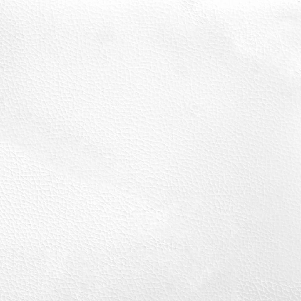 Cuscino Testiera Nero e Bianco 180 cm in Similpelle - homemem39