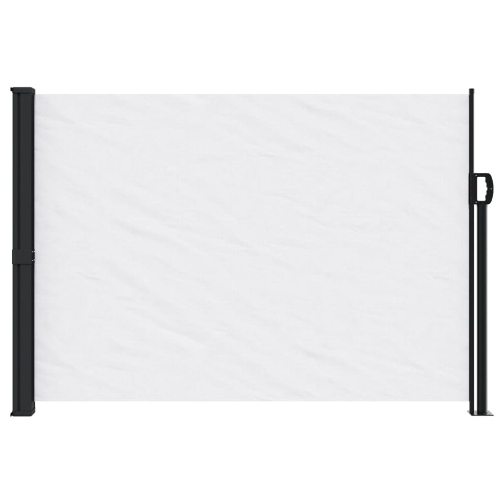 Tenda da Sole Laterale Retrattile Bianco 140x500 cm - homemem39