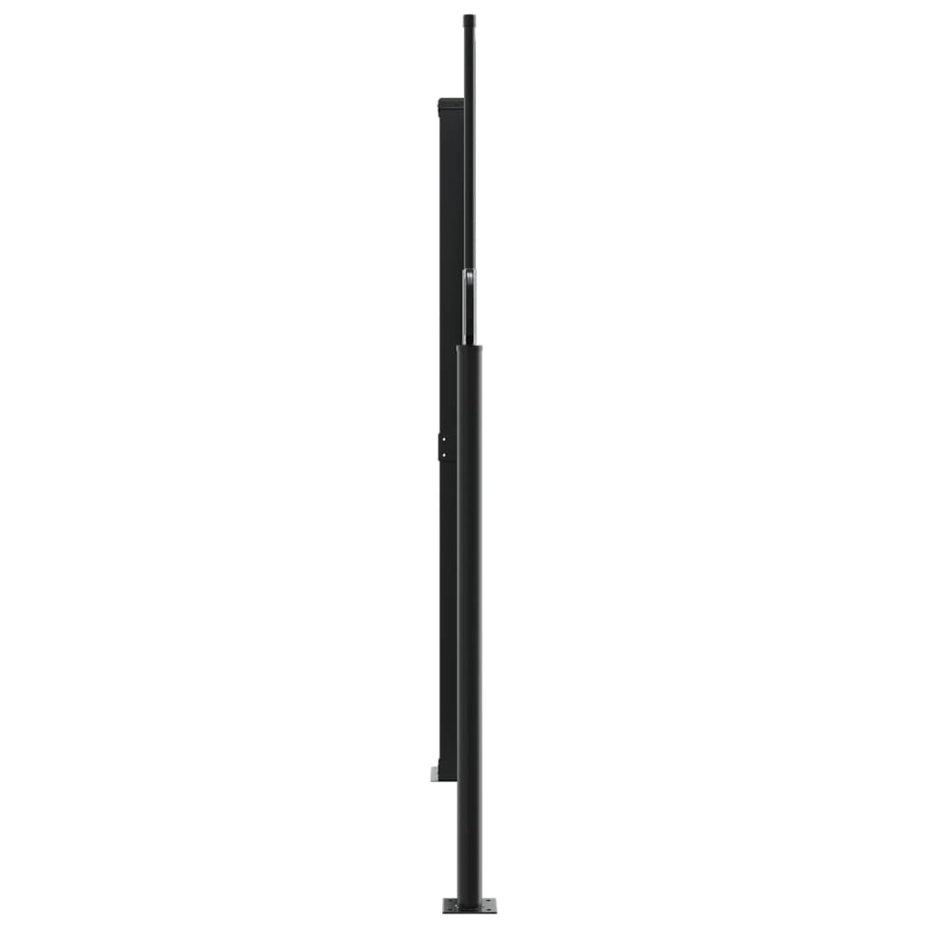 Tenda da Sole Laterale Retrattile Rossa 180x1000 cm - homemem39