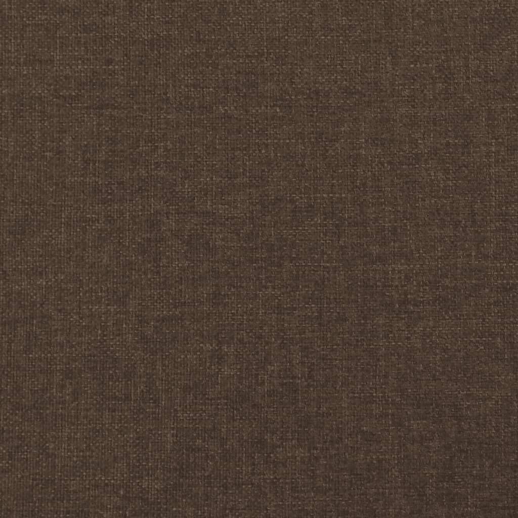 Materasso Molle Insacchettate Marrone Scuro 120x190x20 Tessuto - homemem39