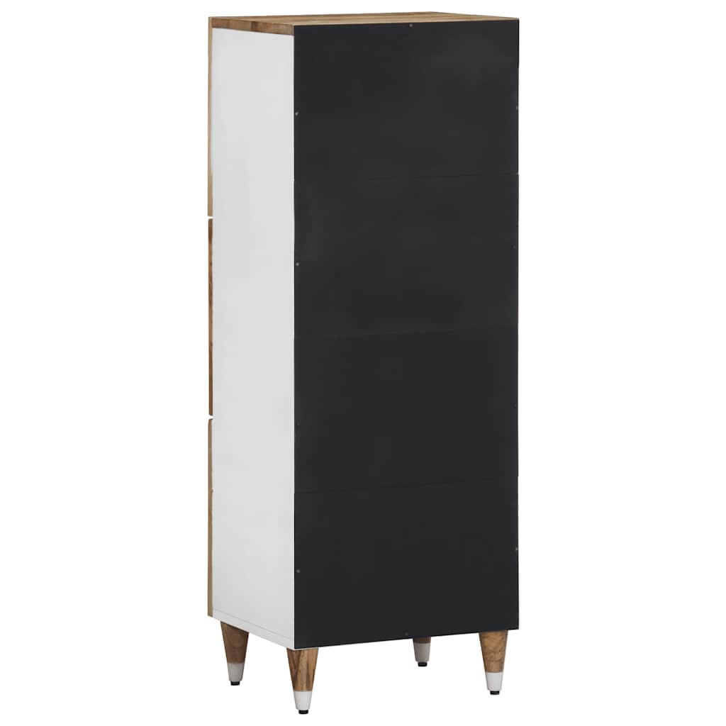 Credenza 40x33,5x110 cm in Legno Massello di Mango