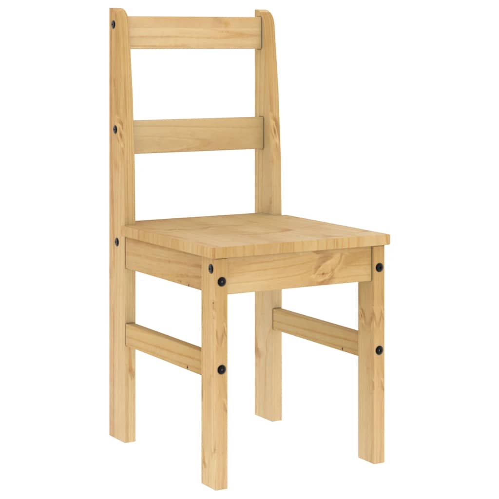 Set da Pranzo 5 pz Panama in Legno Massello di Pino - homemem39