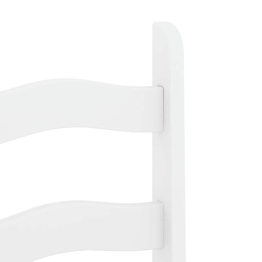 Set da Pranzo 3 pz Panama Bianco in Legno Massello di Pino - homemem39