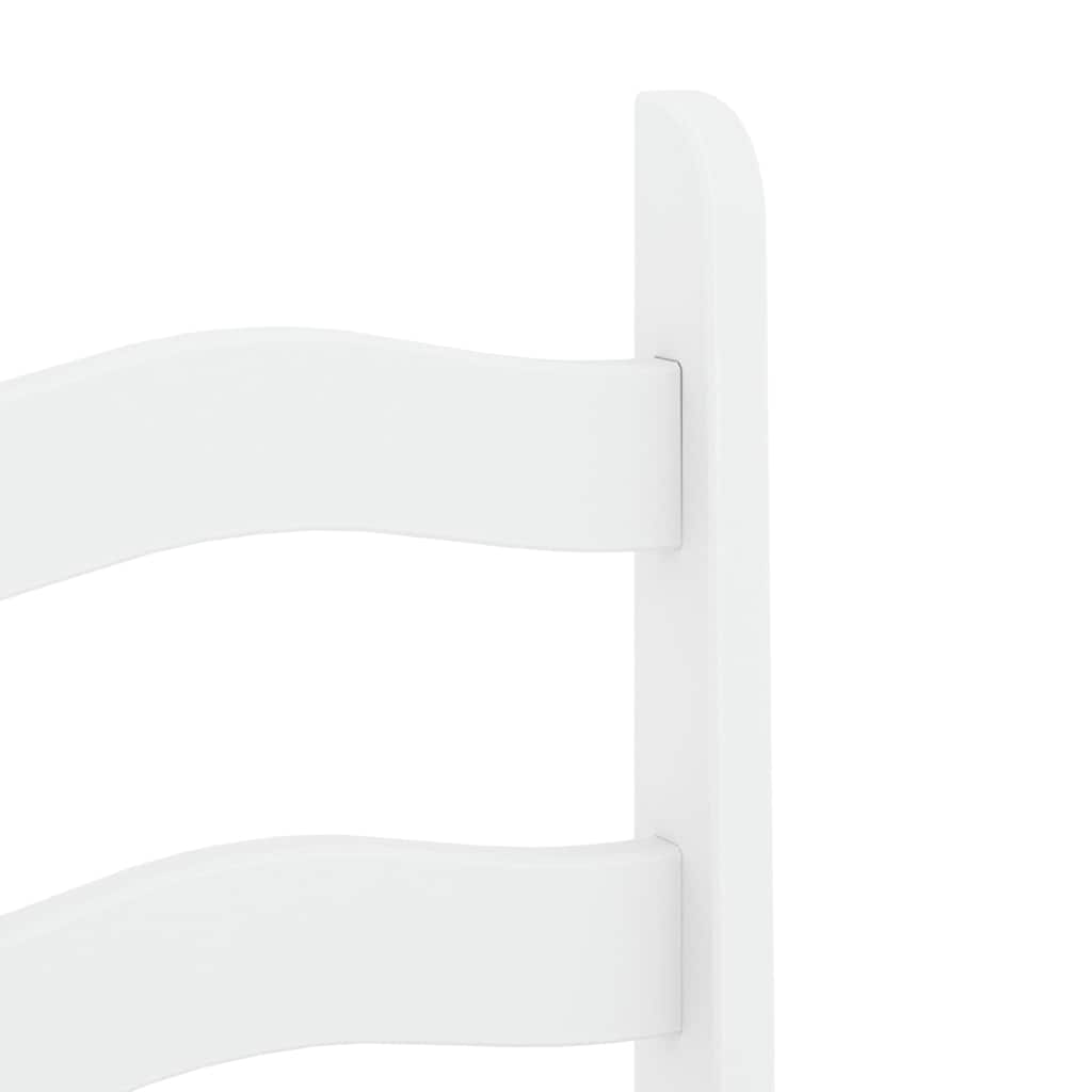 Set da Pranzo 3 pz Panama Bianco in Legno Massello di Pino - homemem39