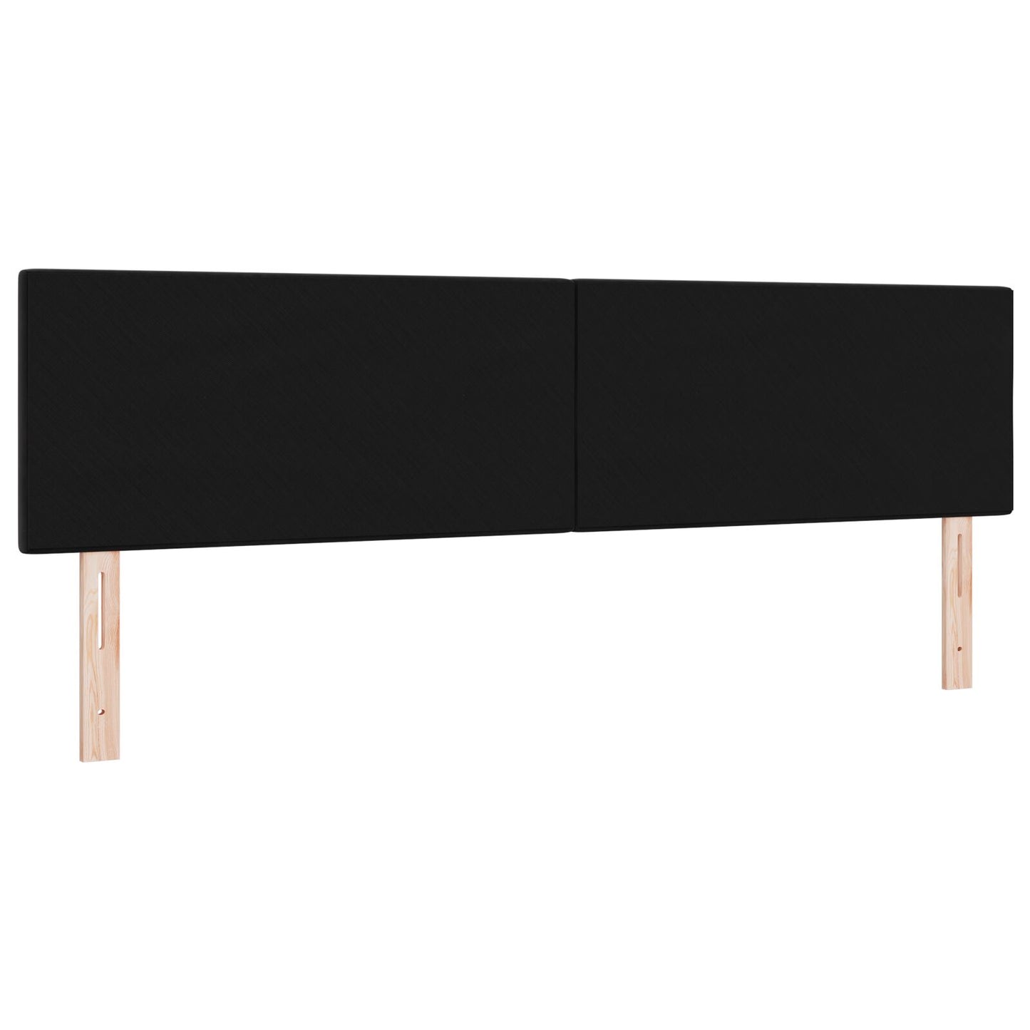 Testiera LED vidaXL con bottoni trapuntati nera 90 cm in velluto