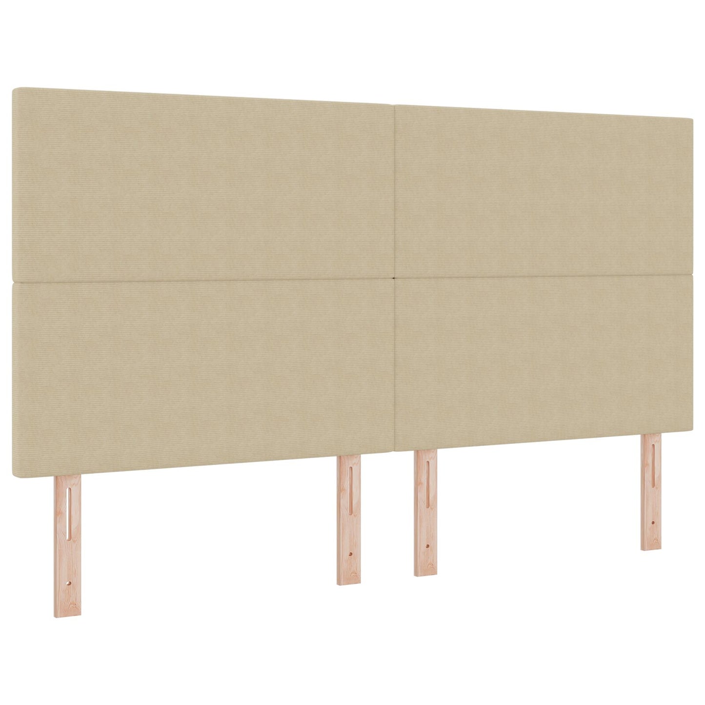 Testiera vidaXL Design Semplice Verde Chiaro Grigio 180 cm in Tessuto Vellutato