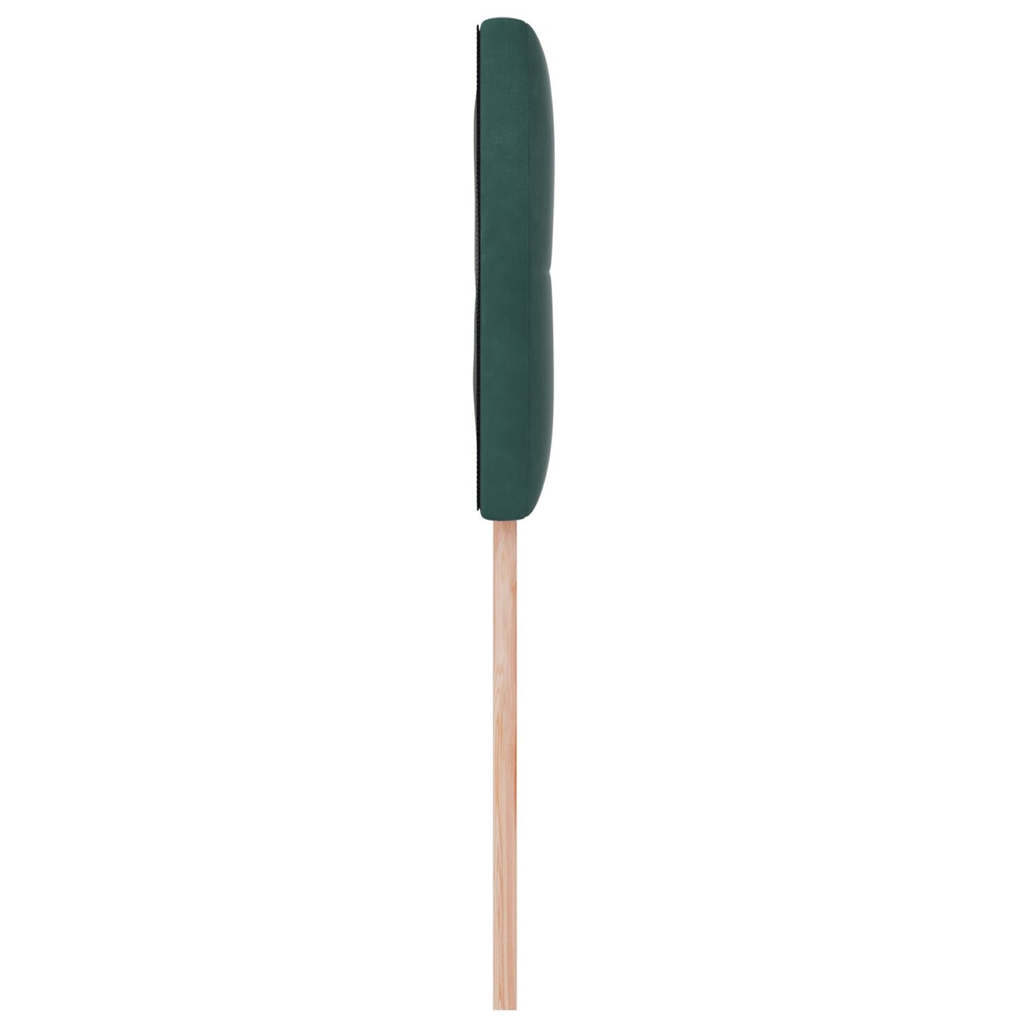 Testata LED vidaXL con bottoni imbottiti Verde Scuro 90 cm Velluto