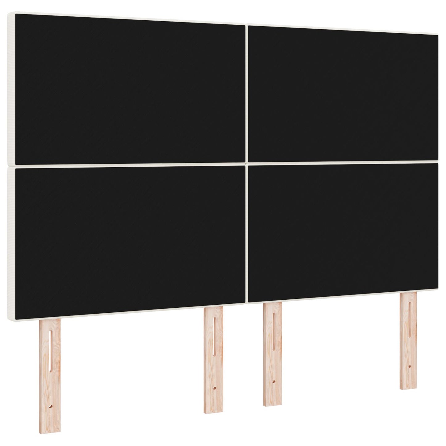 Testata LED vidaXL in Crema da 80 cm in Tessuto Corduroy