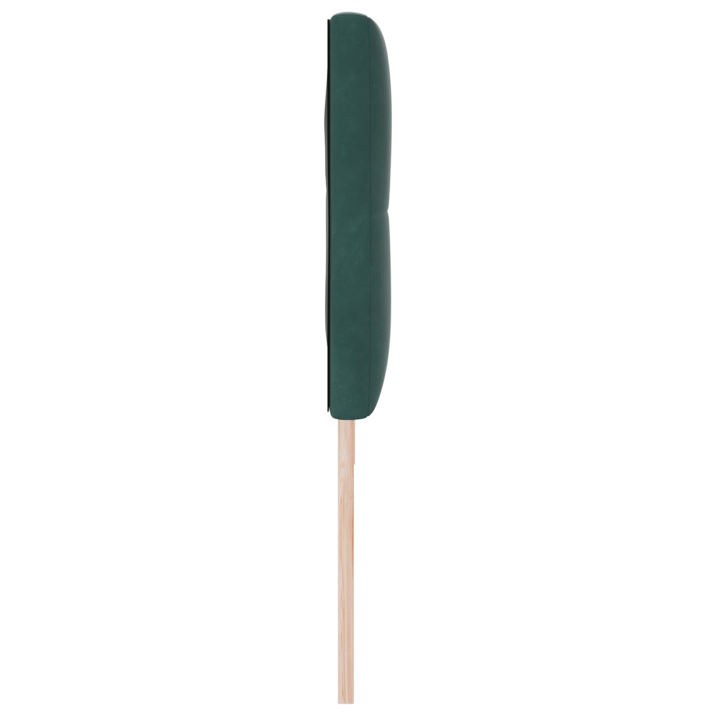 Testiera LED vidaXL Button Tufted Verde Scuro 90 cm in Velluto