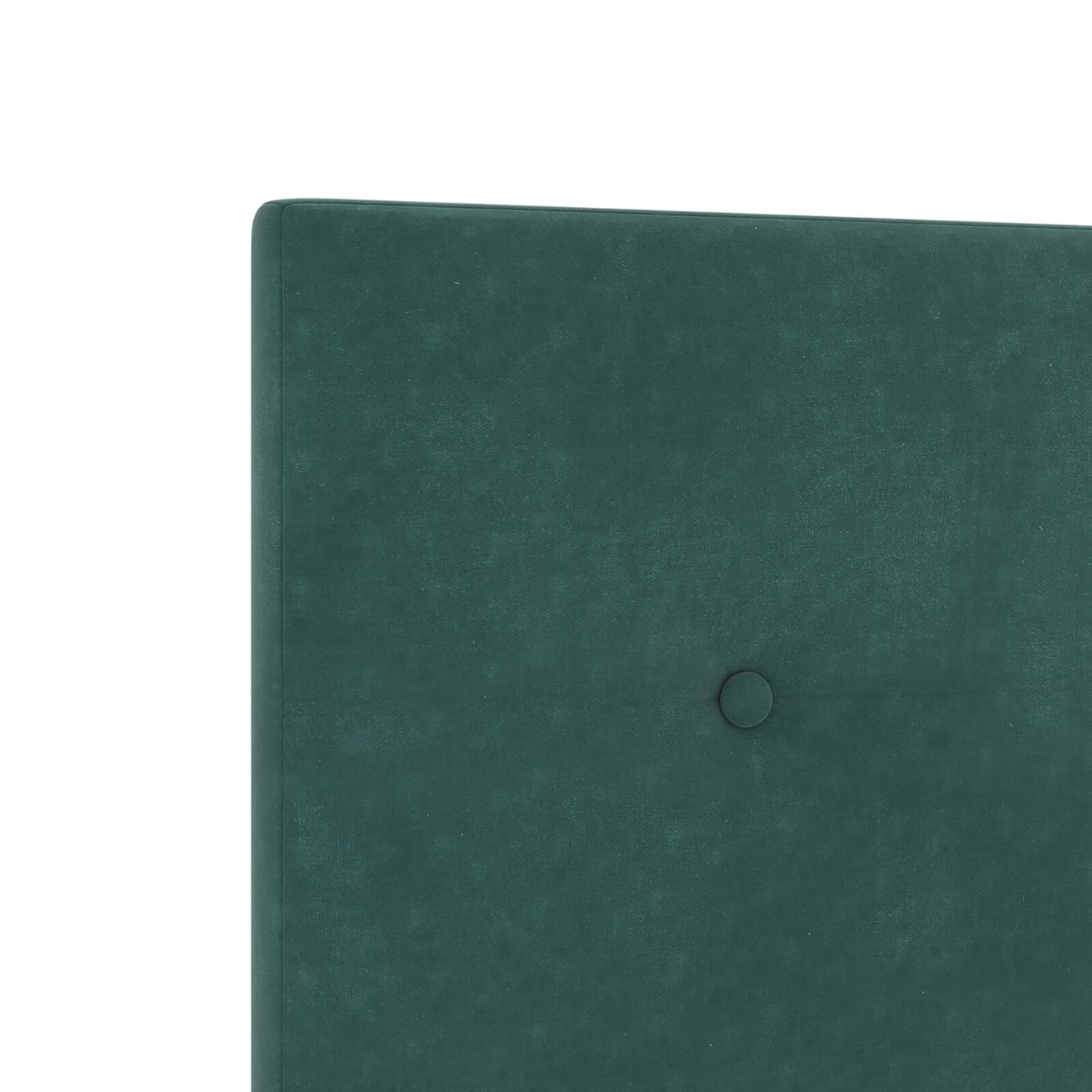 Testiera vidaXL con bottoni trapuntati Verde Scuro 90 cm in Velluto