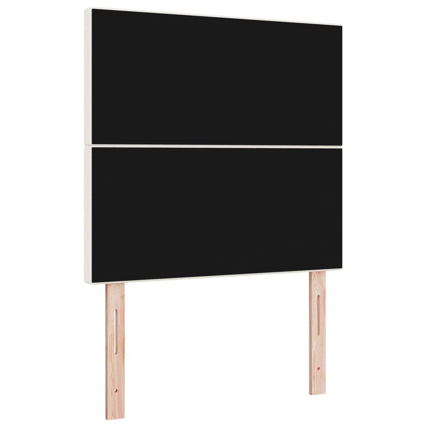 Testata LED vidaXL Crema 80 cm in tessuto corduroy