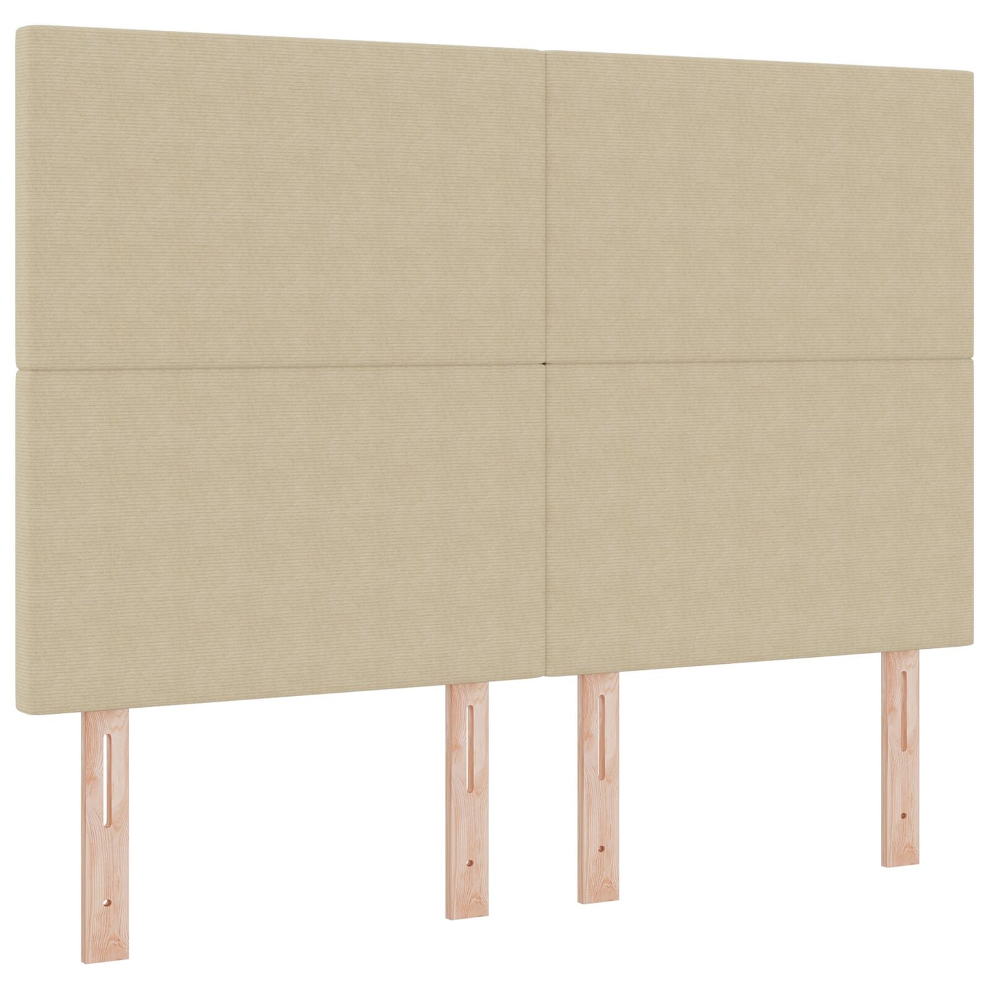 Luce da Testata LED Verde Grigio 80 cm in Corduroy