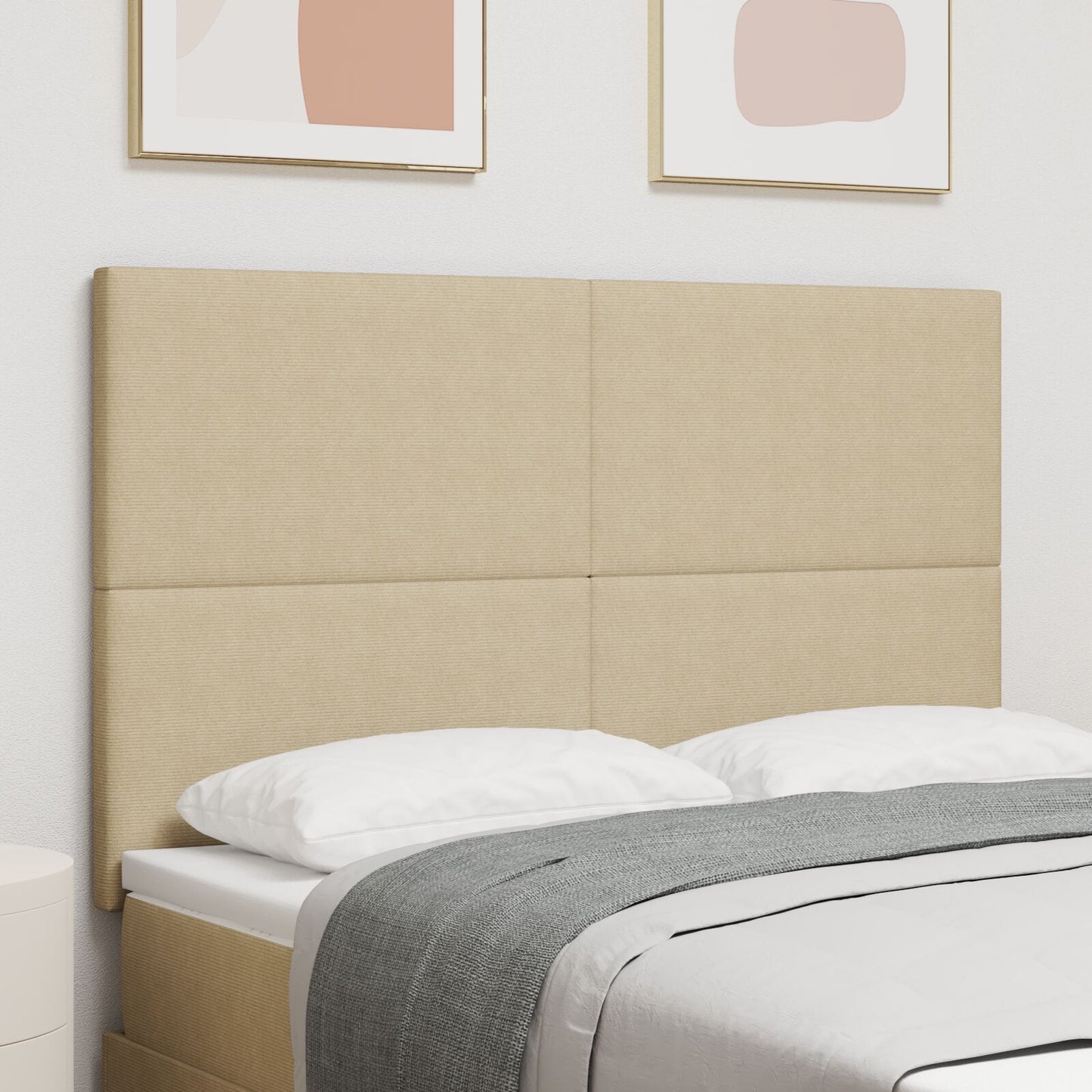Luce da Testata LED Verde Grigio 80 cm in Corduroy