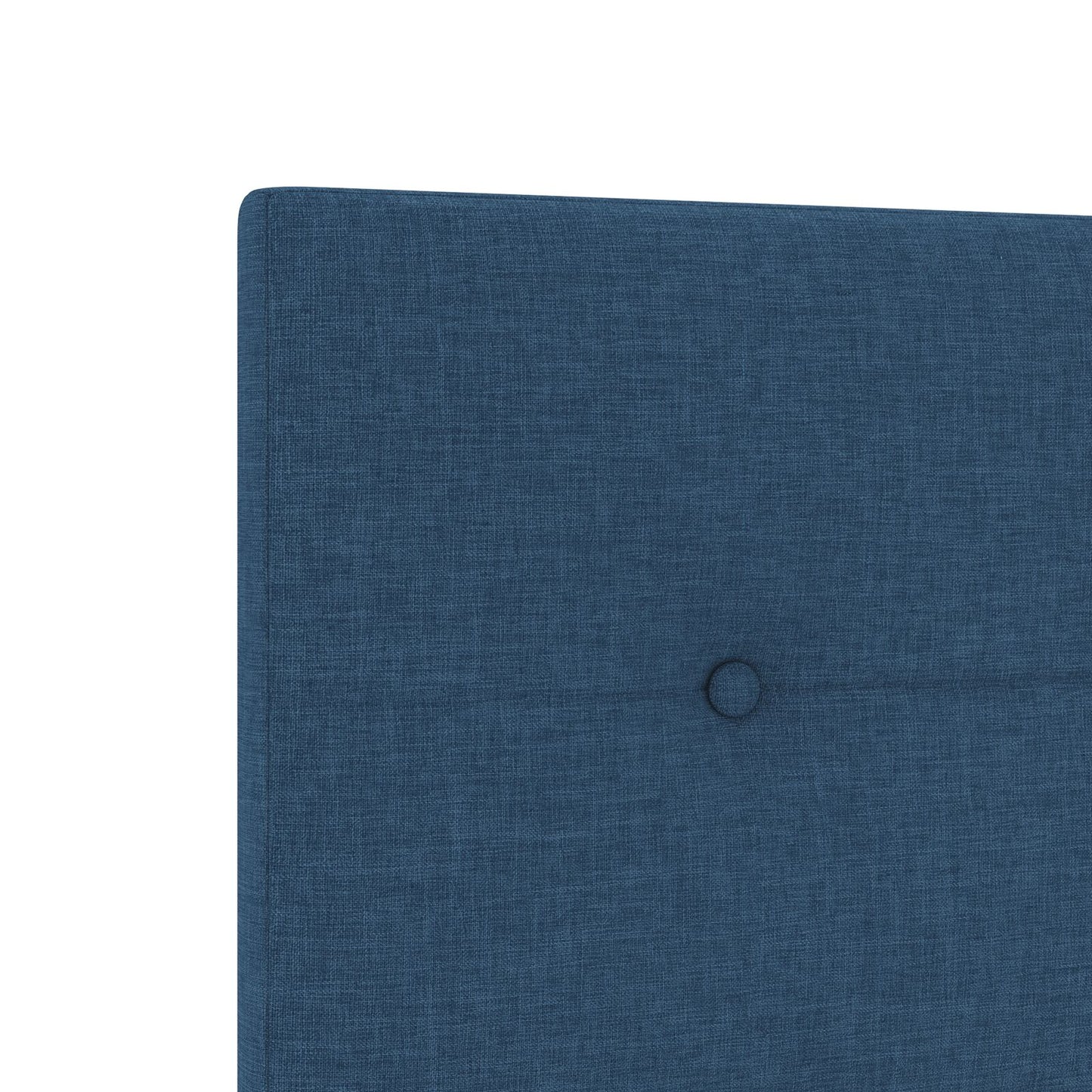 Testiera vidaXL Button Tufted Blu 200 cm Tessuto