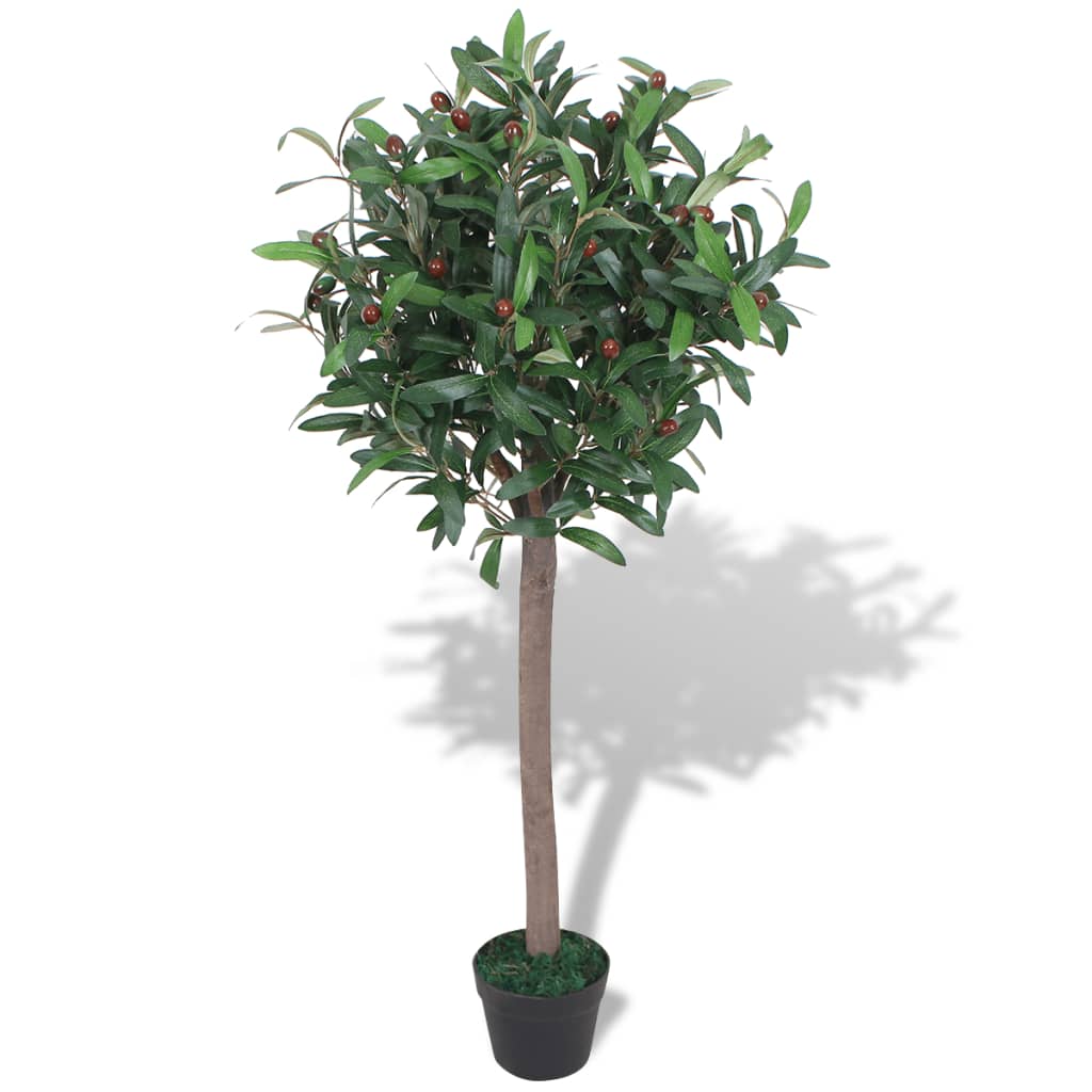 Albero di Alloro Pianta Artificiale con Vaso 120 cm Verde - homemem39