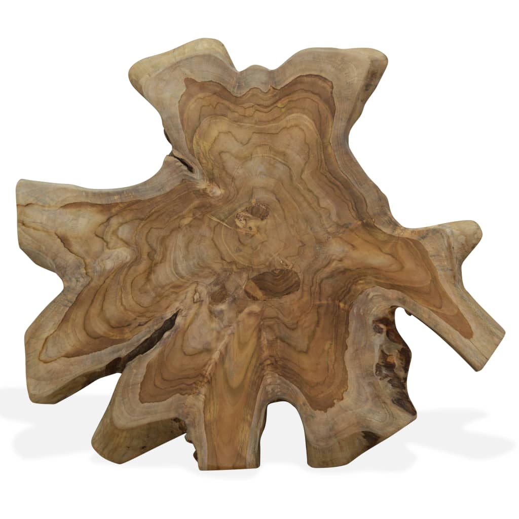 Tavolino da Caffè in Autentico Legno di Teak 80x70x38 cm - homemem39