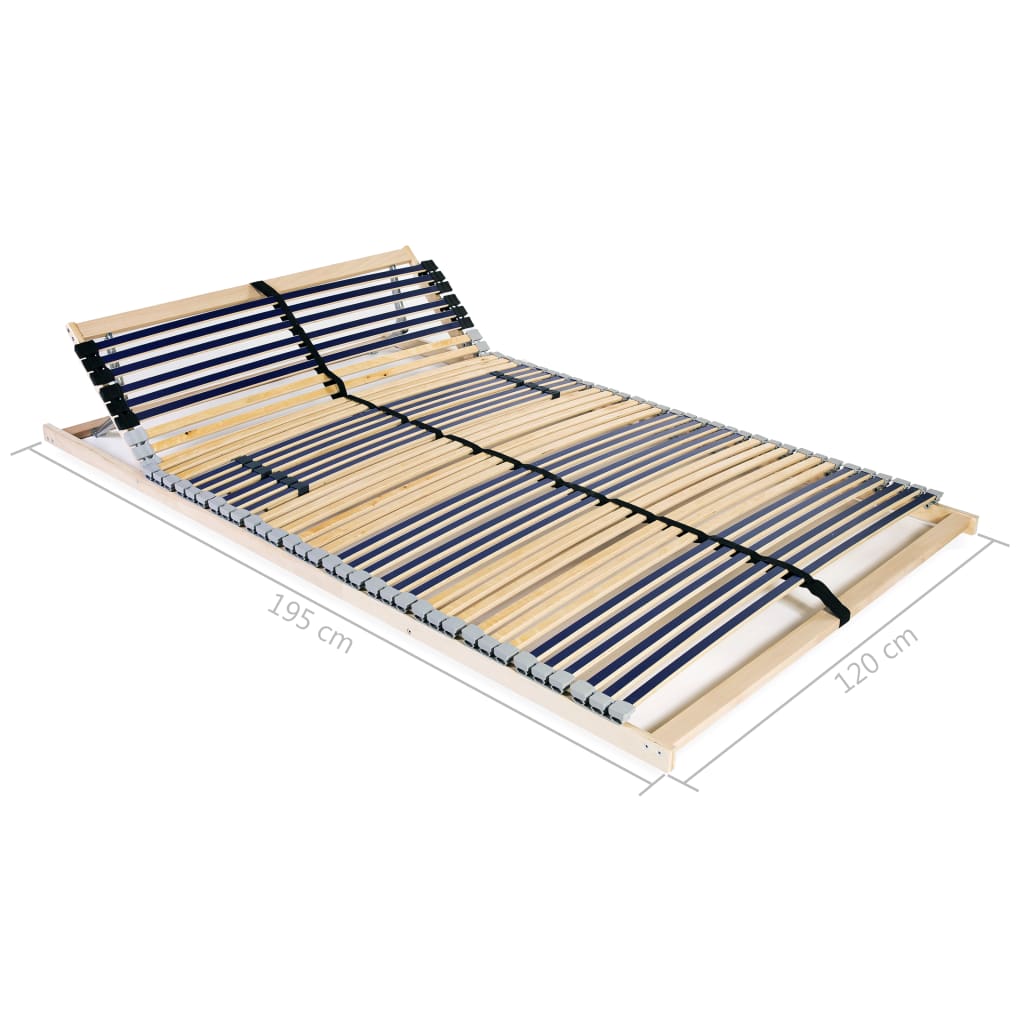 Rete a Doghe 7 Zone con 42 Doghe 120x200 cm - homemem39