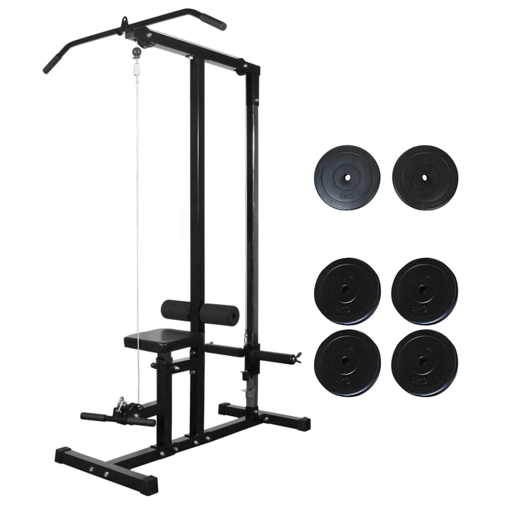 Macchina Multistazione con Piastre di Peso 40kg - homemem39