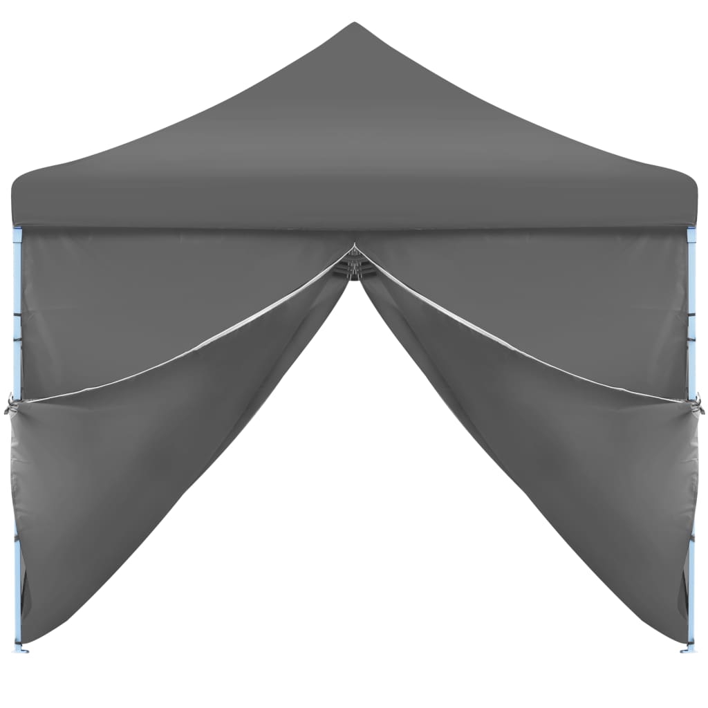 Tenda Pieghevole Pop-Up con 8 Pareti Laterali 3x9 m Antracite - homemem39