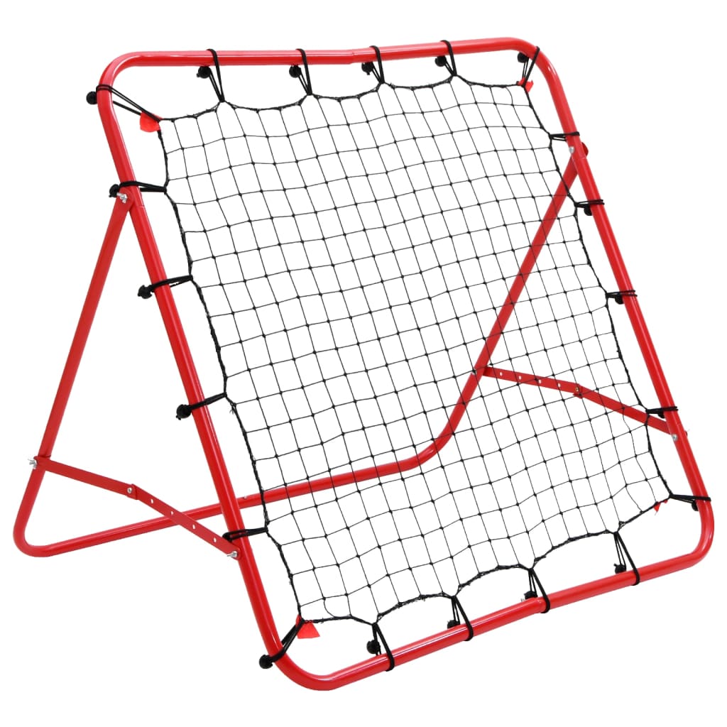 Rete a Rimbalzo da Calcio Regolabile 100 x 100 cm - homemem39