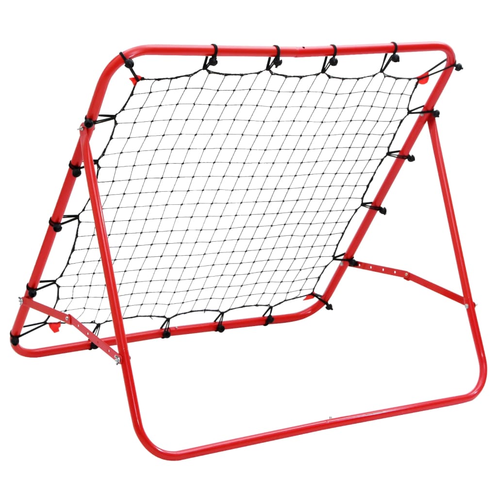 Rete a Rimbalzo da Calcio Regolabile 100 x 100 cm - homemem39