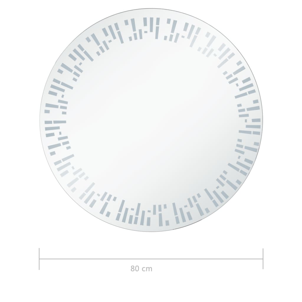 Specchio a LED per Bagno 80 cm - homemem39