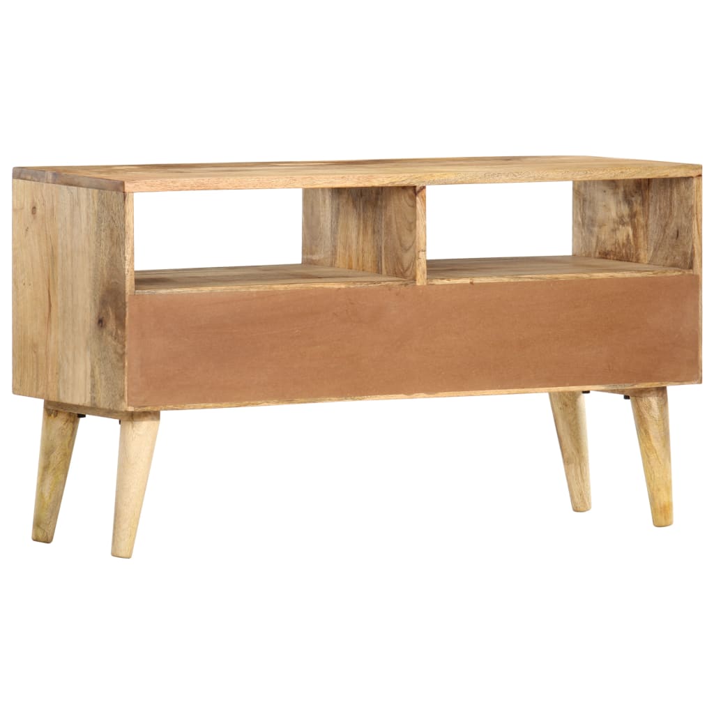 Mobile Porta TV 90x30x50 cm in Legno Massello di Mango - homemem39