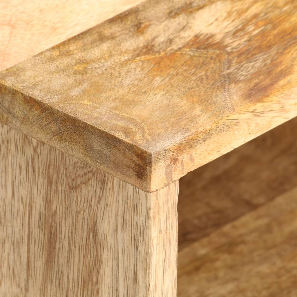Mobile Porta TV 90x30x50 cm in Legno Massello di Mango - homemem39