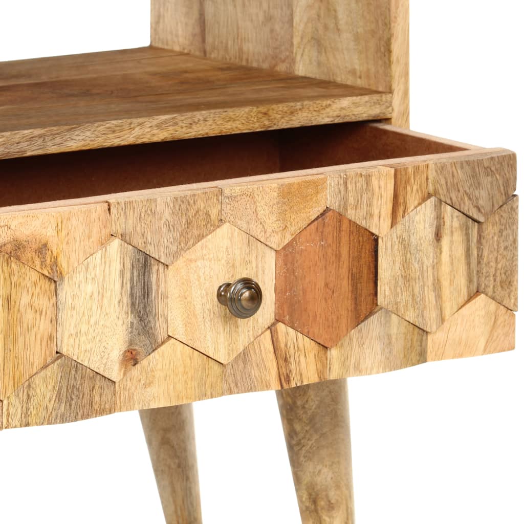 Mobile Porta TV 90x30x50 cm in Legno Massello di Mango - homemem39