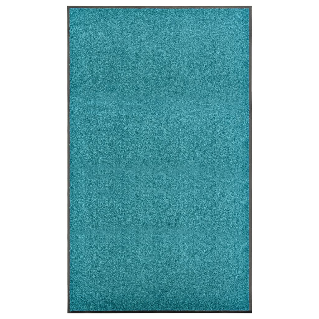 Zerbino Lavabile Ciano 90x150 cm - homemem39
