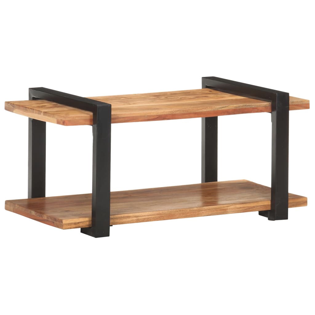 Mobile Porta TV 90x40x40 cm in Legno Massello di Acacia - homemem39