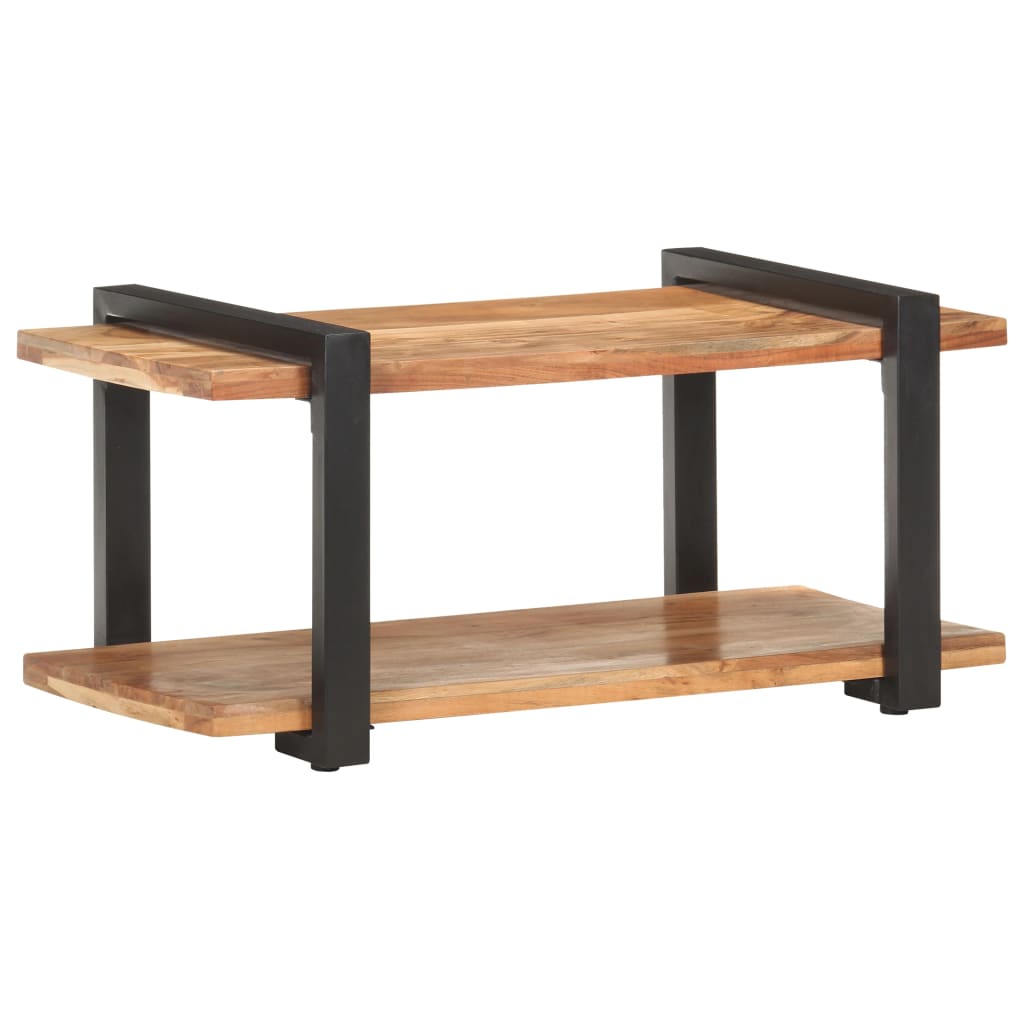 Mobile Porta TV 90x40x40 cm in Legno Massello di Acacia - homemem39