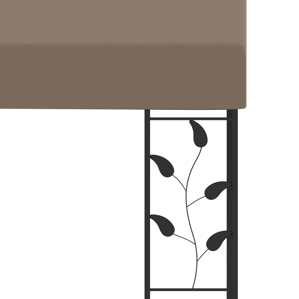 Gazebo a Parete 3x3x2,5 m Talpa - homemem39