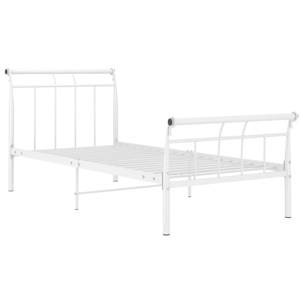 Giroletto Bianco in Metallo 100x200 cm - homemem39