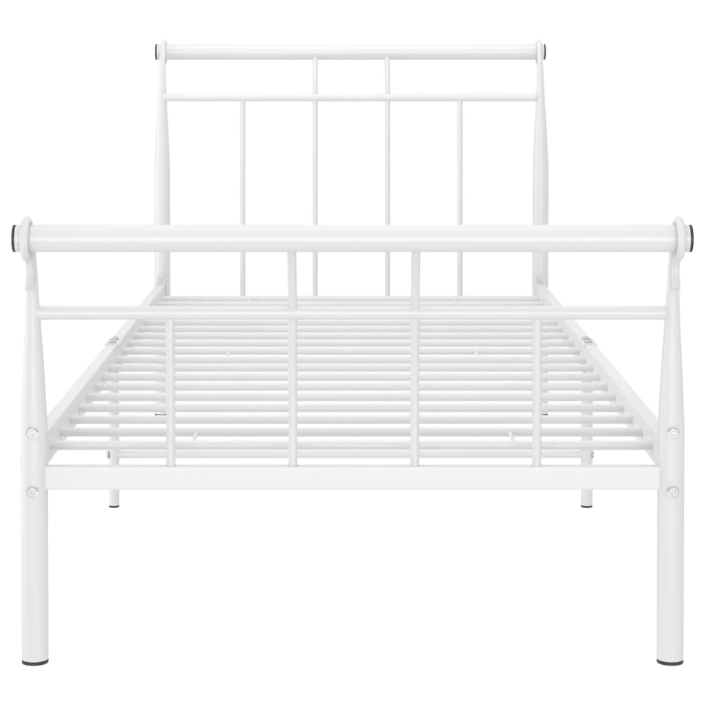 Giroletto Bianco in Metallo 100x200 cm - homemem39