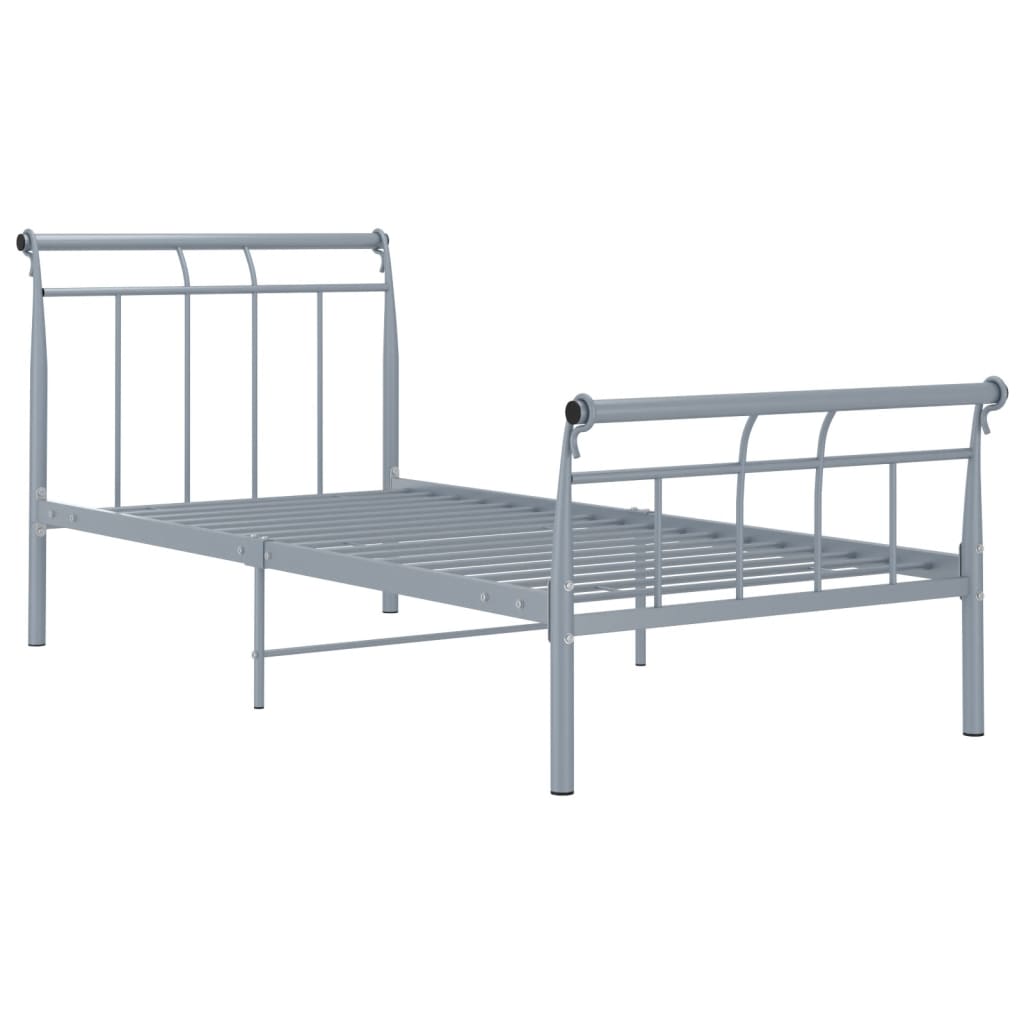 Giroletto Grigio in Metallo 100x200 cm - homemem39