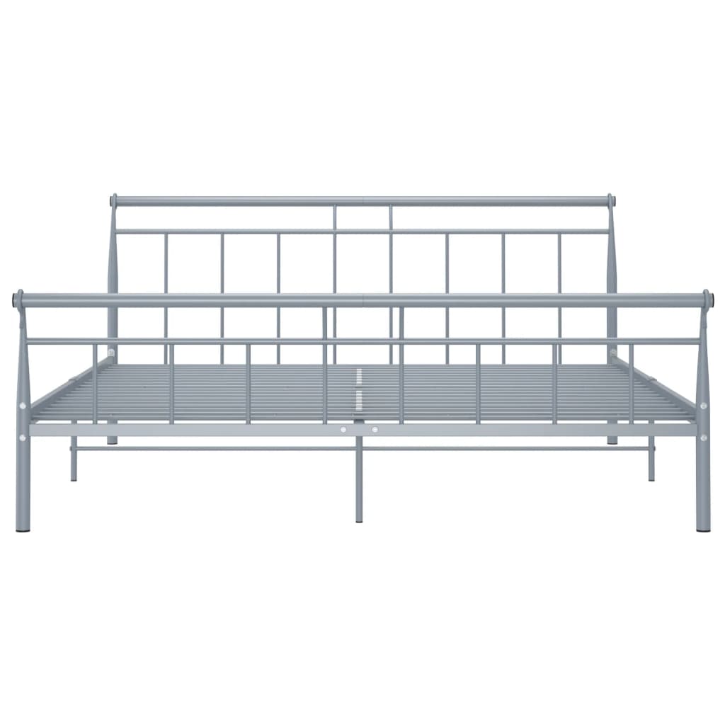 Giroletto Grigio in Metallo 180x200 cm - homemem39