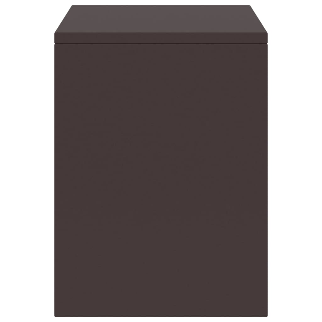 Comodini 2 pz Marrone Scuro 35x30x40 cm in Pino Massello - homemem39