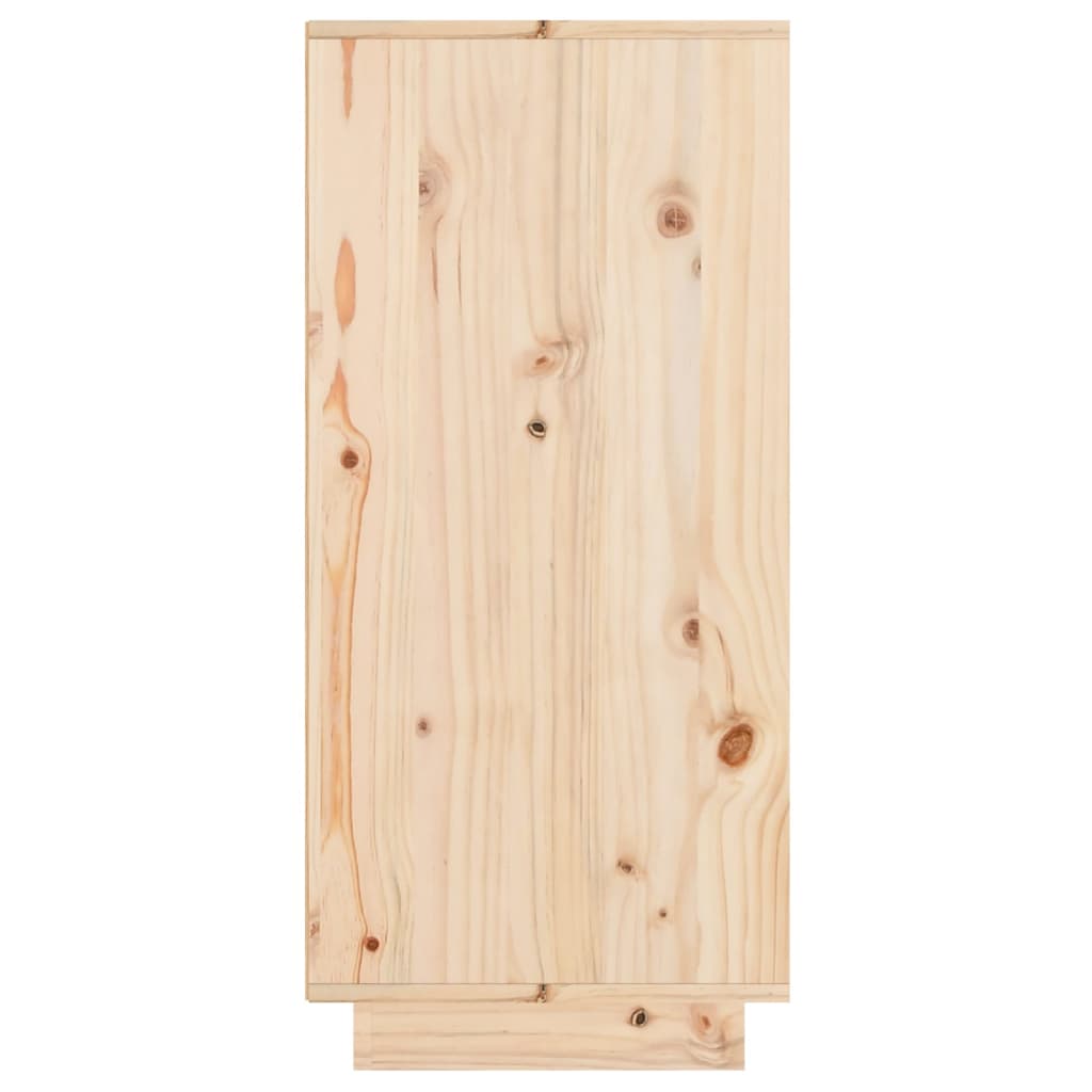 Credenza 60x34x75 cm in Legno Massello di Pino - homemem39