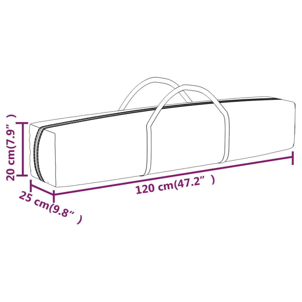 Tenda per Feste Pieghevole Tortora 3x3 m - homemem39