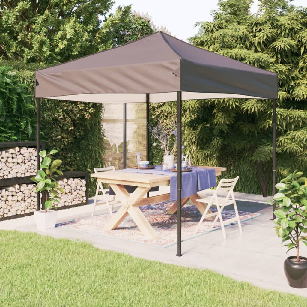 Tenda per Feste Pieghevole Tortora 3x3 m - homemem39