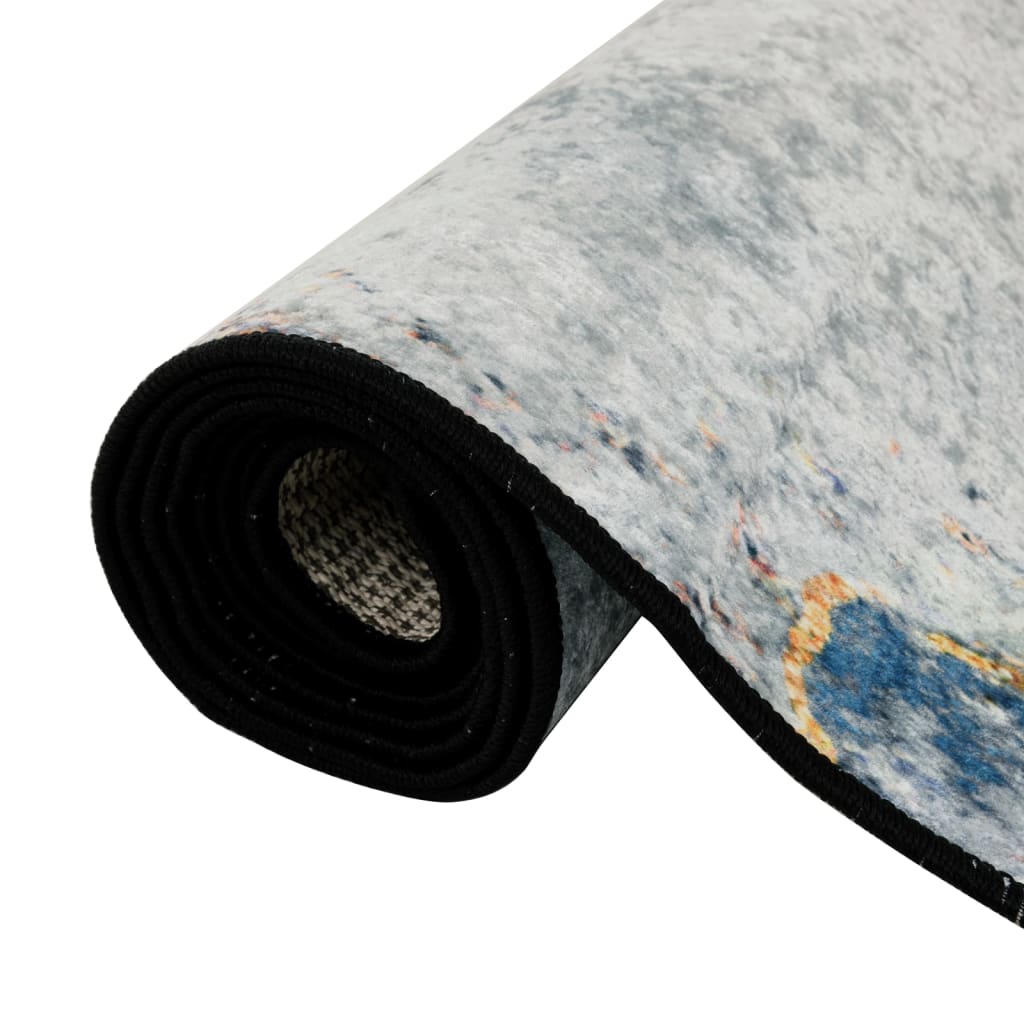 Tappeto Lavabile Multicolore 80x150 cm Antiscivolo - homemem39