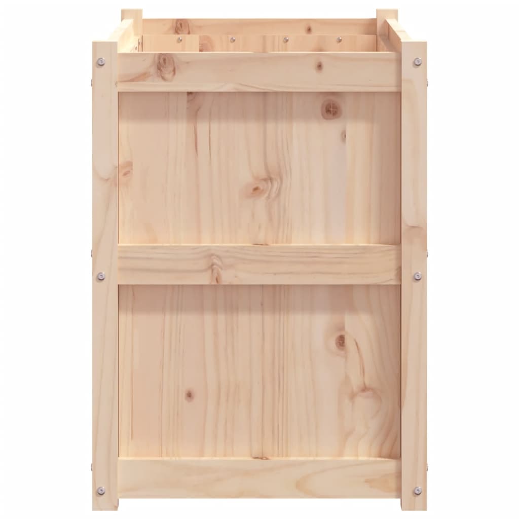Fioriera da Giardino 90x50x70 cm in Legno Massello di Pino - homemem39
