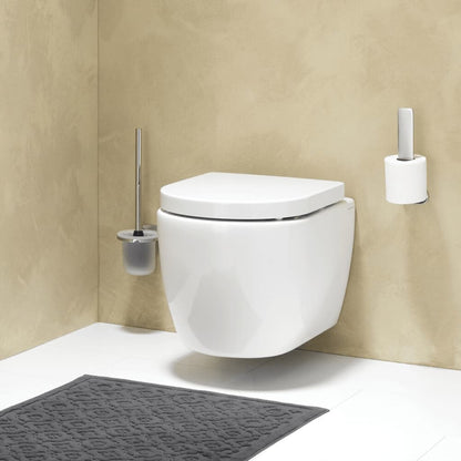 Sedile WC a Chiusura Morbida Memphis Duroplast Bianco 252930646