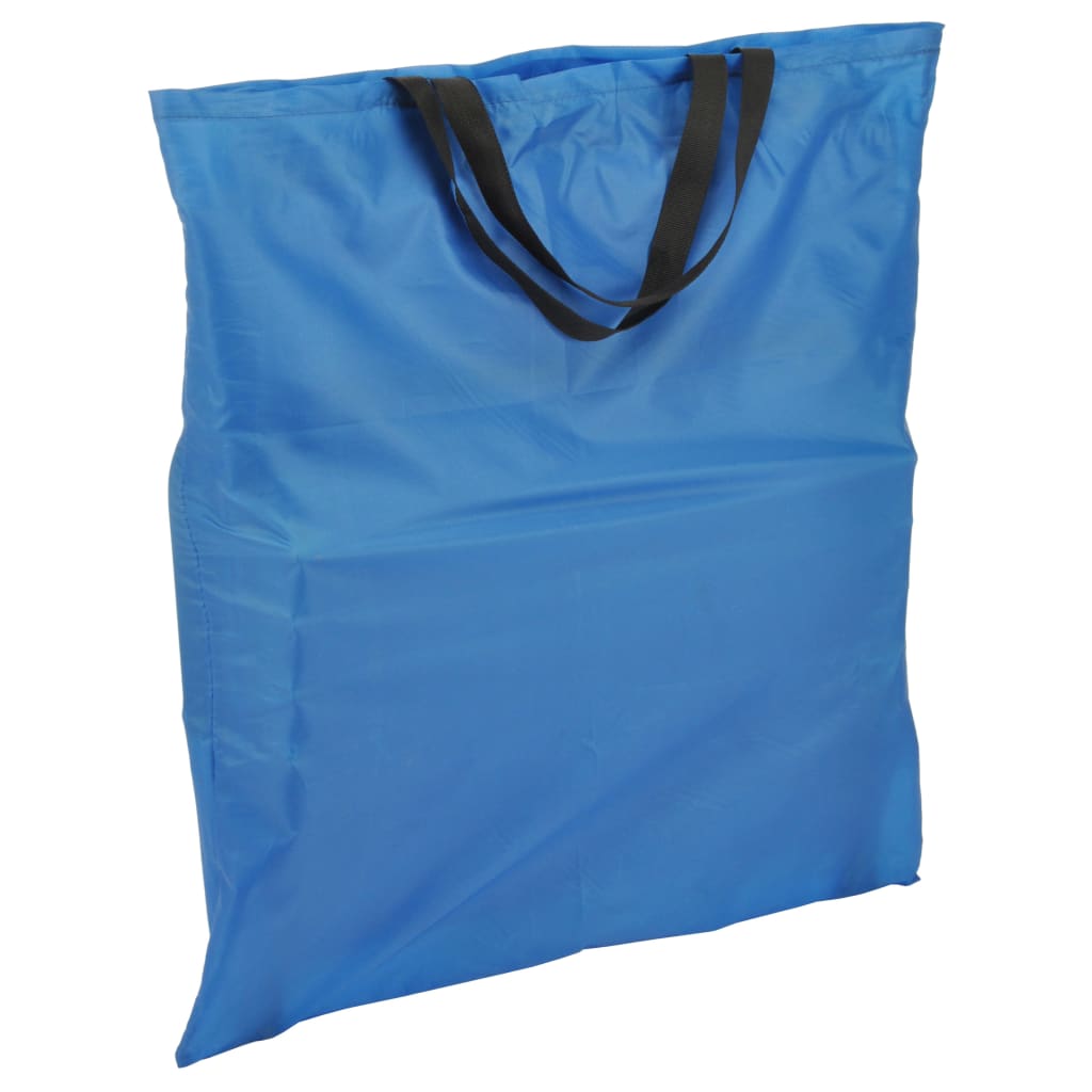 Sedia a Stuoia da Spiaggia Pieghevole in PVC Blu